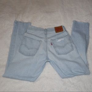 Levi straight jeans